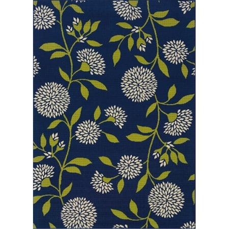 Sphinx By Oriental Weavers Area Rugs, Caspian 8327L 2X4 Rectangle - Blue/ Green-Polypropylene C8327L055115ST